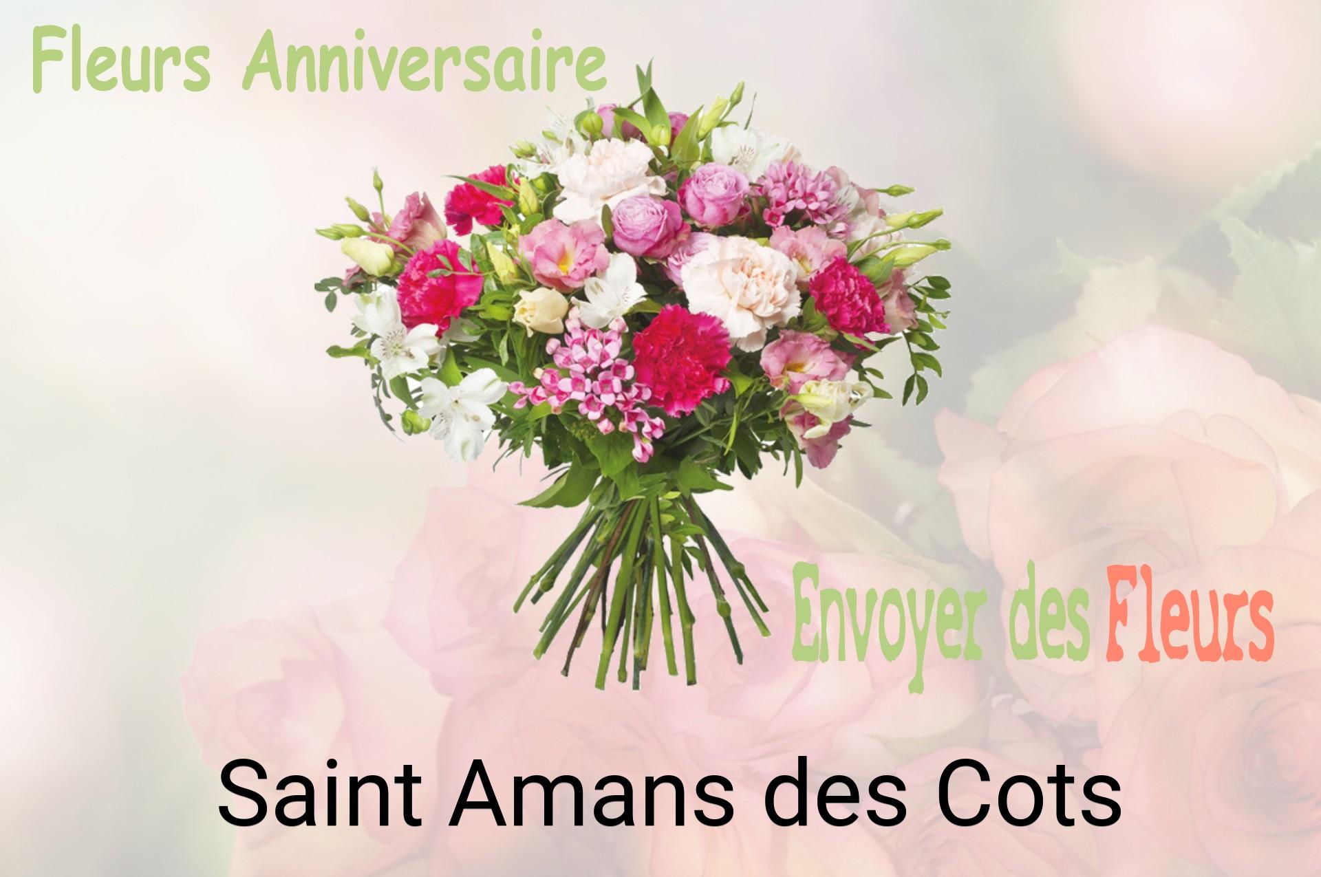 Bouquet de fleurs d’anniversaire livré à Saint-Amans-des-Cots