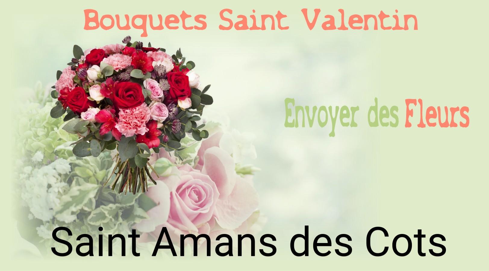 Roses de Saint-Valentin livrées à Saint-Amans-des-Cots